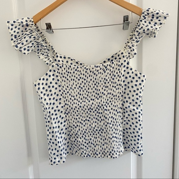 ⛄️ H&M Polka Dot Top [MATCHING SET: comes with skirt]​​​​​ - Picture 3 of 4